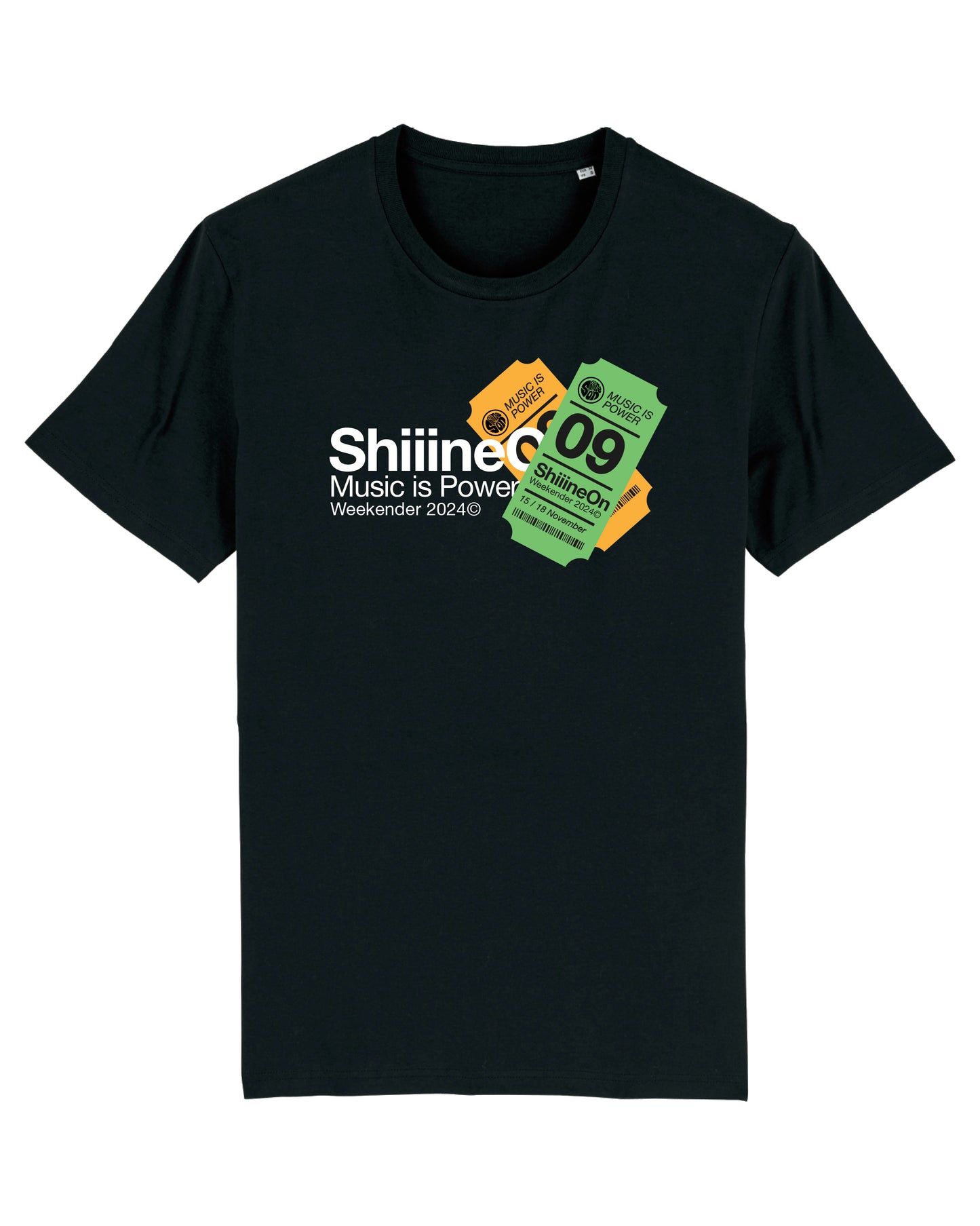SHIIINE ON WEEKENDER - 2024 LINE UP - TSHIRT