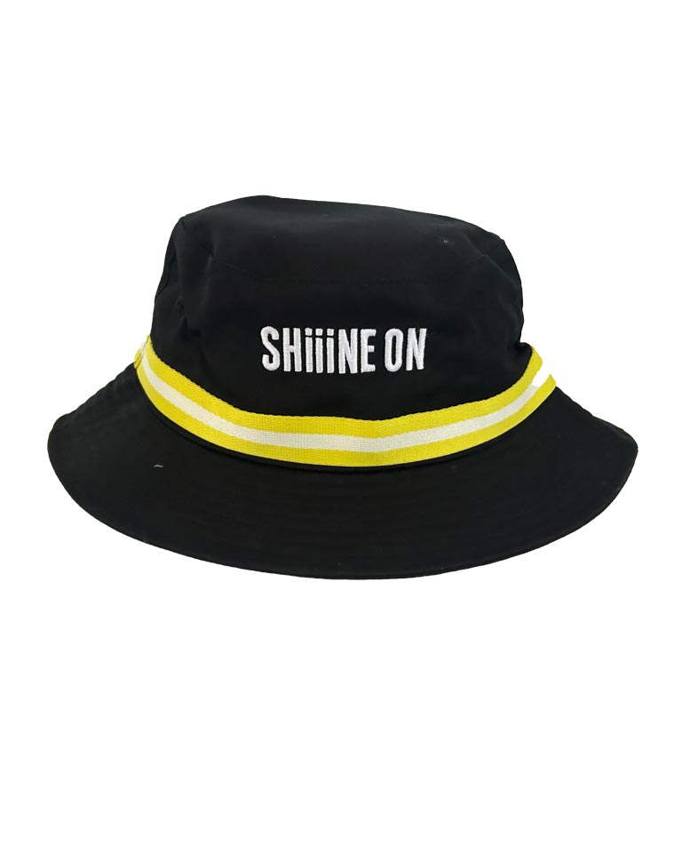 SHIIINE ON WEEKENDER 2024 - BUCKET HAT - BLACK