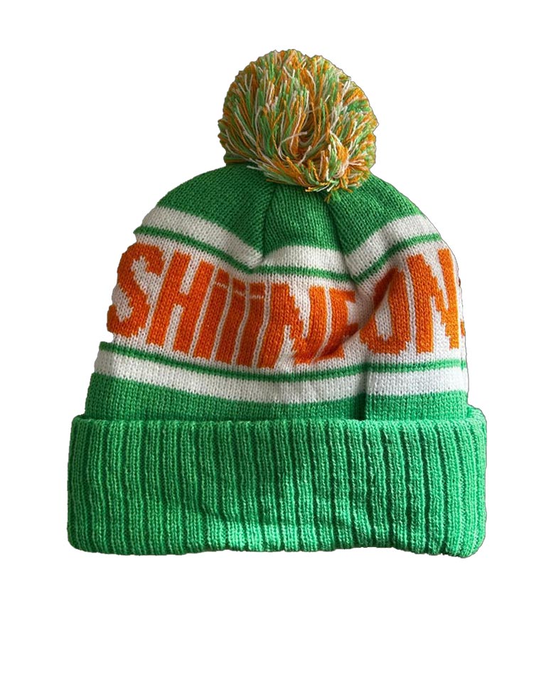 SHIIINE ON WEEKENDER - BOBBLE HAT - GREEN