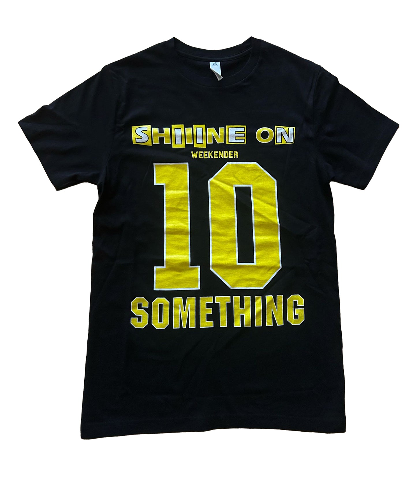 SKEGNESS LINE UP - 10 SOMETHING ANNIVERSARY - TSHIRT