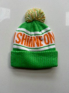 SHIIINE ON WEEKENDER - BOBBLE HAT - GREEN