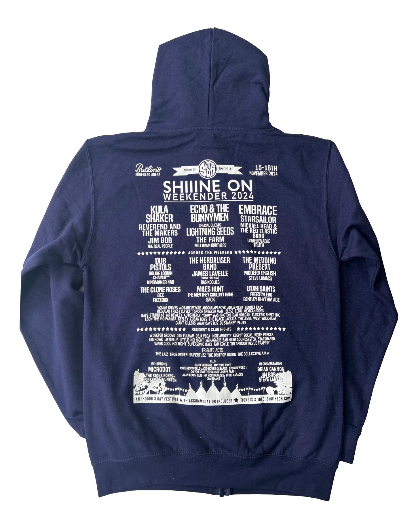 SHIIINE ON 2024 - LINE UP - HOODIE