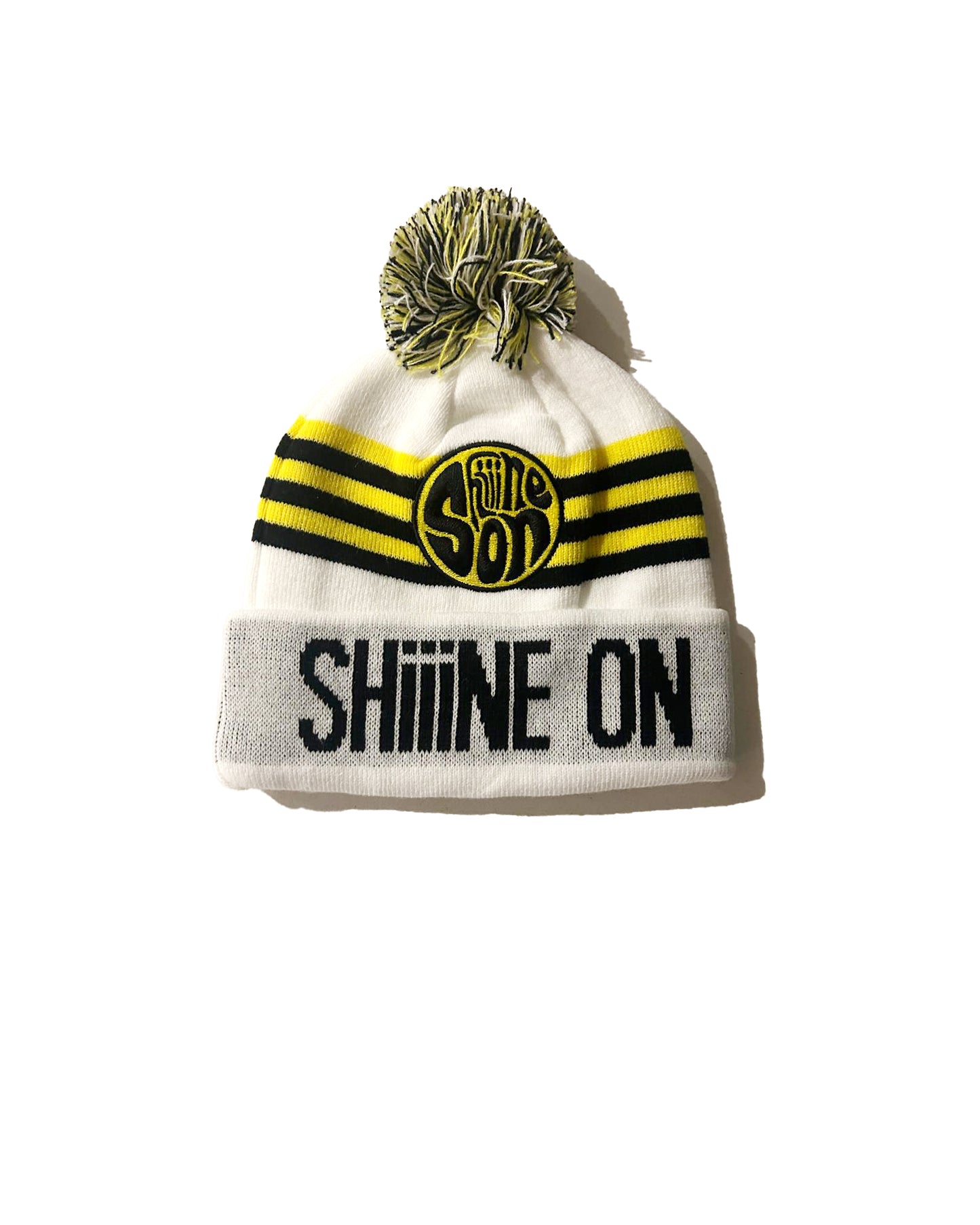 SHIIINE ON WEEKENDER 2024 - BOBBLE HAT - White