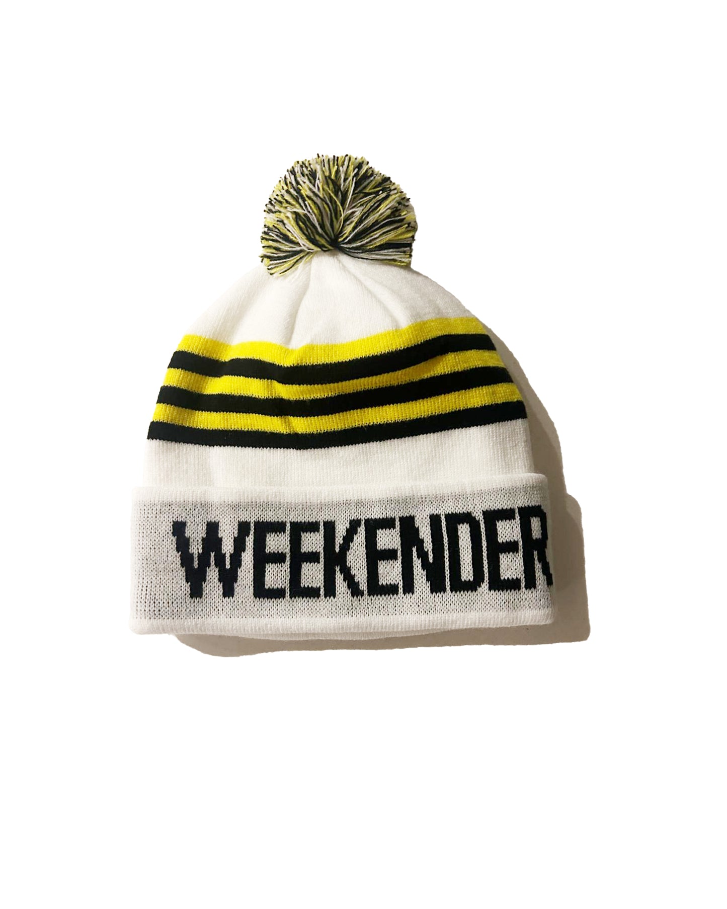 SHIIINE ON WEEKENDER 2024 - BOBBLE HAT - White