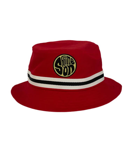 SHIIINE ON WEEKENDER- BUCKET HAT - RED