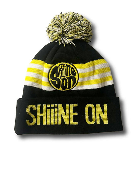 SHIIINE ON WEEKENDER 2024 - BOBBLE HAT - BLACK